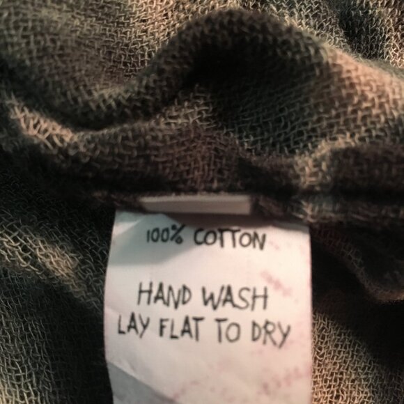 Jen's Pirate Booty Tie Dye Loose Fit Boho Dress Crochet Gauzy - Picture 8 of 12